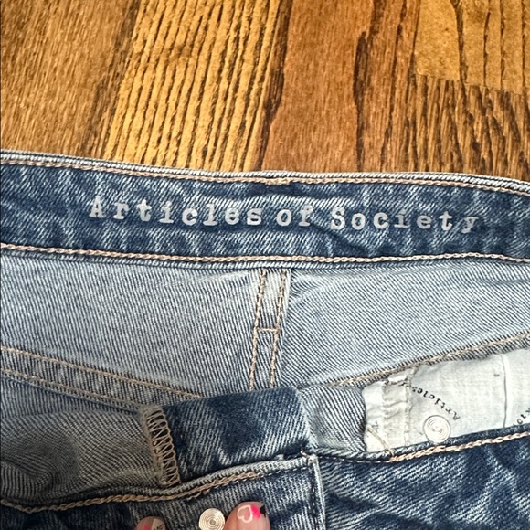 Articles Of Society Light Blue Denim Jeans - Picture 2 of 6